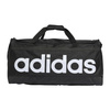 Torba sportowa LINEAR DUFFEL L BLACK/WHITE na ramię regulowana duża pojemność czarna (HT4745)