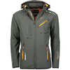 Kurtka softshellowa męska Geographical Norway Royaute ASSOR A MEN 068 (WW1973H/GN/Dark Grey / Fluo orange)