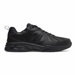 Sneakersy męskie New Balance 624 z grubej skóry naturalnej buty sportowe czarne (MX624AB5)