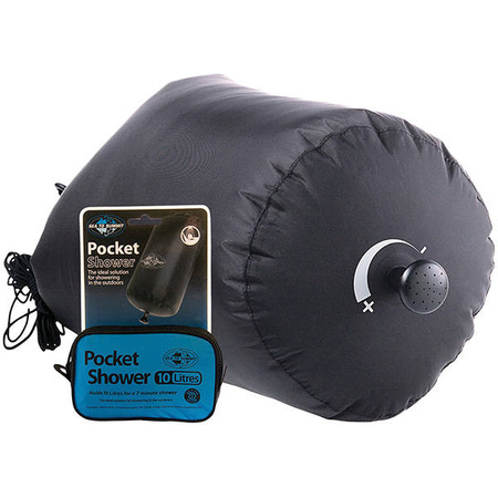 Wyprzedaż - Prysznic turystyczny kieszonkowy Sea To Summit Pocket Shower 10L (APSHOWER/UNI)