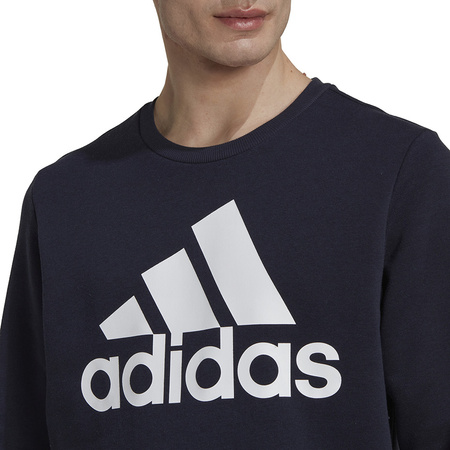 Bluza męska adidas Essentials Big Logo granatowa (HL2298)