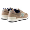 Sneakersy damskie/męskie New Balance 574 buty sportowe uniwersalne skórzane brązowe (U574SBB)