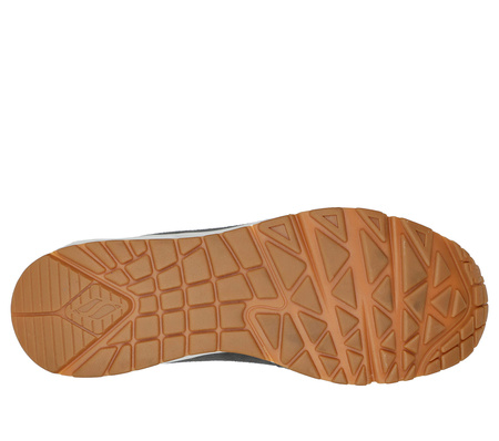 Wyprzedaż - Buty sportowe męskie Skechers Uno Stacre sneakersy granatowe (52468-CHAR)