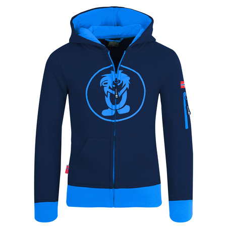 Bluza z kapturem Trollkids Kids Sortland Jacket dla chłopca/dziewczynki (139-117)