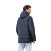 Wyprzedaż - Kurtka przejściowa męska Jack Wolfskin Deutzer Long JKT wodoodporna granatowa (1207451_1010)