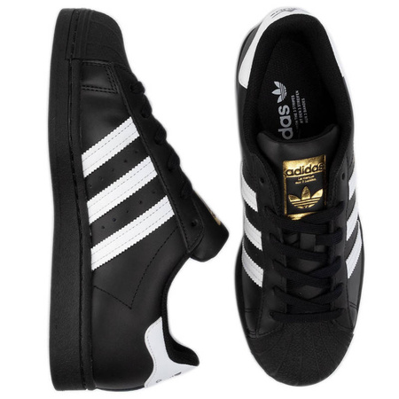 Buty sportowe męskie adidas SuperStar sneakersy czarne (EG4959)