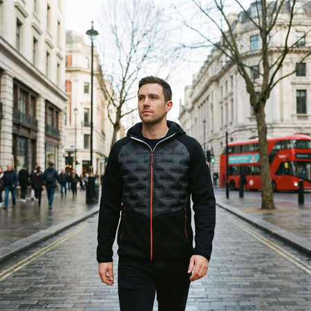 Kurtka męska Geographical Norway COUTO BLACK DB MEN 024 BLACK (WZ8644H/GN-NOIR)