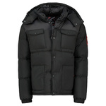 Kurtka męska Geographical Norway BAREDA DB BLACK MEN 096 BLACK (WY3882H/GN-NOIR)
