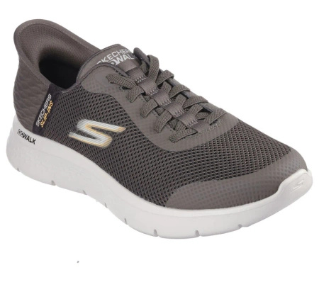 Buty męskie Skechers GO WALK FLEX HANDS UP (216324BRN)