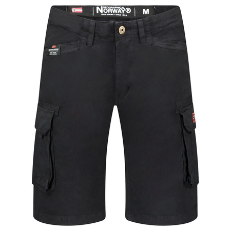 Bermudy Geographical Norway PALAR BLACK DB MEN 256 czarny męska (SY1630H/GN-Black)