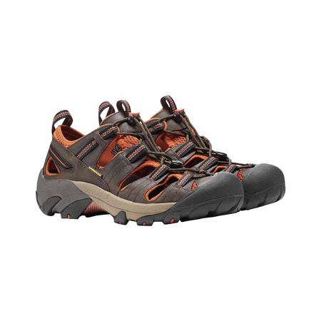 Buty trekkingowe męskie Keen Arroyo II Black Olive/Bombay Brown sandały wentylowane (KE-1008419)