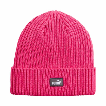 Czapka zimowa damska/męska Puma Classic Cuff Beanie różowa (024826-06)