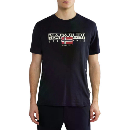 Koszulka Napapijri S-AYLMER BLACK Czarny (NP0A4HTO041)