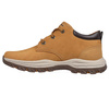 Wyprzedaż - Buty skórzane męskie Skechers Knowlson Ramhurst sportowe półbuty beżowe (204921-WTN)