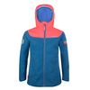 Kurtka przeciwdeszczowa dziecięca dla dziewczynki Trollkids Girls Bergen Jacket midnight blue/coral (611-138)