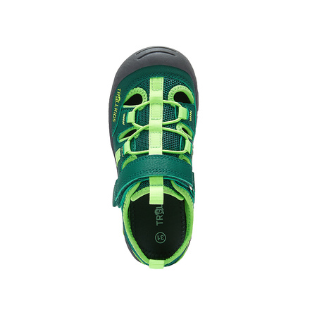 Sandały sportowe dziecięce dla chłopca/dziewczynki Trollkids Kids Kroksand Sandal dark green/light green (266-309)