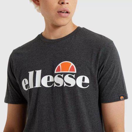 Koszulka męska Ellesse SL Prado T-Shirt Dark Grey Marl ciemnoszara (SHC07405-106)