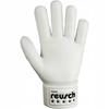 Wyprzedaż - Rękawice bramkarskie dziecięce Reusch Legacy Arrow Solid Junior białe (53/72/504/1100)