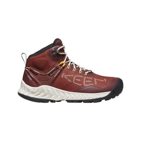 Wyprzedaż - Buty trekkingowa damskie KEEN NXIS EVO MID WP ANDORRA/GOLDEN YELLOW oddychająca membrana (KE-1027793)