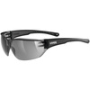 Okulary rowerowe Uvex Sportstyle 204 czarne ochronne UVA/UVB/UVC (53/0/525/2110/UNI)