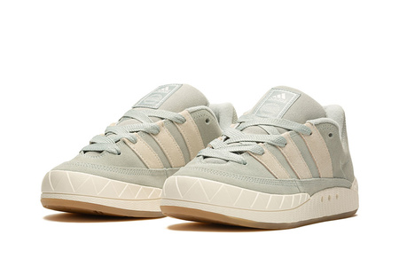 Buty sportowe męskie adidas Adimatic Wonder Silver sneakersy w stylu skateboardowym szare (IE9863)