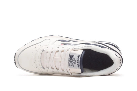 Sneakersy męskie Reebok Classic Leather 1983 Vintage Chalk Vector Navy buty sportowe białe (100045830)