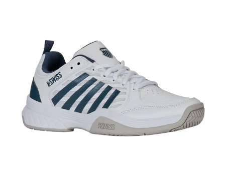 Męskie sneakersy K-Swiss COURT EXPRESS 2 WHITE/STARGAZER/VAPOR BLUE-M (04428-179-M)