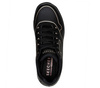 Wyprzedaż - Damskie sneakersy sportowe Skechers UNO 2 GOLDEN TRIM czarne (155637-BKGD)