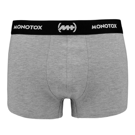 Wyprzedaż - Bokserki męskie 3-pack Monotox Basics Boxer Brief 3-PAK (MX21061)