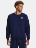 Bluza męska UNDER ARMOUR Essential Fleece Crew sportowa granatowa (1374250-410)