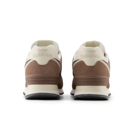 Sneakersy damskie New Balance WL574 brown Lifestyle (WL574RTS)