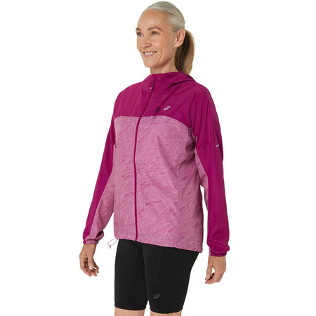 Kurtka Asics FujiTrail Packable Windbreaker W Różowa (2012C977-500)