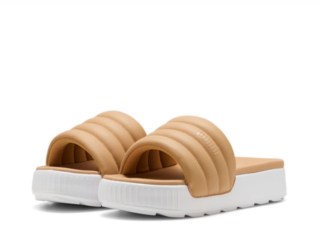 Klapki Puma KARMEN SLIDE PUFFY WMNS Biały (39539910)