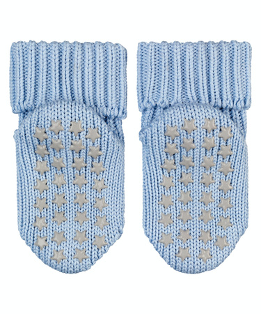 Wyprzedaż - Skarpetki niemowlęce antypoślizgowe FALKE Cotton Catspads SO CP crystal bl (10603-6290)