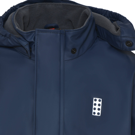 Wyprzedaż - Kurtka przeciwdeszczowa dziecięca Lego Wear LWJIPE 708 Rain Jacket wodoodporna (22877-590)