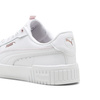 Wyprzedaż - Buty sportowe damskie Puma Carina 2.0 Lux sneakersy skórzane białe (395017-05)
