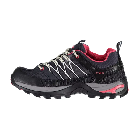 Buty trekkingowe damskie CMP RIGEL LOW WMN TREKKING SHOE WP szare trekkingi (3Q54456-76UC)