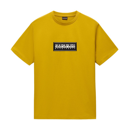 Koszulka Napapijri S-BOX LOGO SS Złoty (NP0A4I3LY1O)