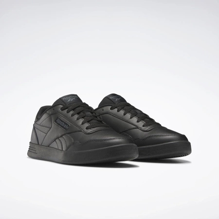 Buty sportowe męskie Reebok Court Advance stylowe sneakersy skórzane czarne (100010619)