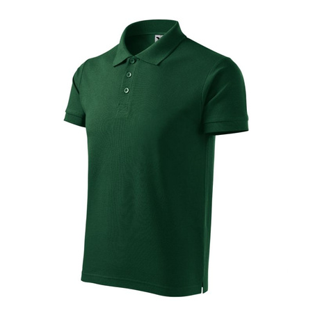 Koszulka polo Malfini Cotton Heavy M dark green (MLI-215D3)