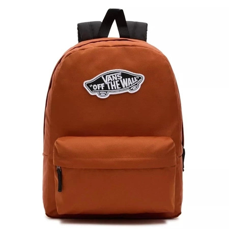 Plecak miejski młodzieżowy Vans WM Realm Backpack Ginger Bread szkolny pomarańczowy (VN0A3UI6CKN)