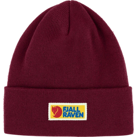 Czapka beanie Fjällräven Vardag Classic Beanie Bordeaux Red (F78141-347)