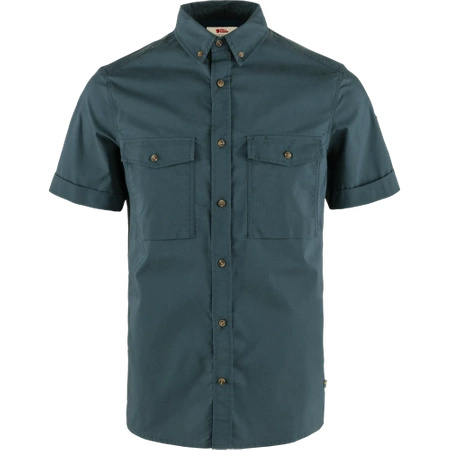 Koszula z długim rękawem męska Fjällräven Övik Air Stretch SS Shirt M Mountain Blue (F12600213-570)