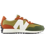 Sneakersy młodzieżowe New Balance NB327 buty sportowe chłopięce zielone (GS327HC)