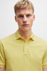 Koszulka Polo męska BOSS Passertip Bright Yellow slim fit żółta (50507699-737)