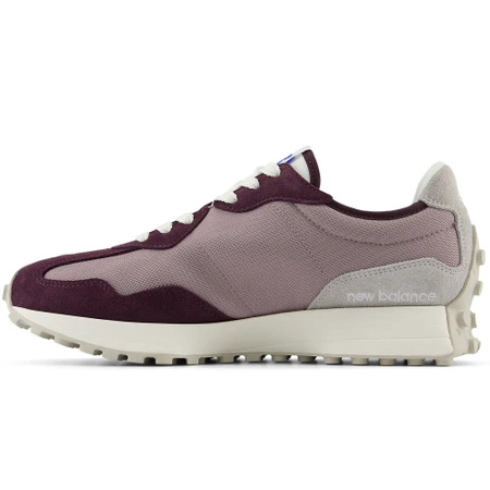 Wyprzedaż - Buty sportowe damskie/męskie New Balance 327 sneakersy zamszowe fioletowe (U327CF)