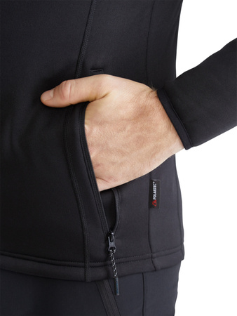 Wyprzedaż - Bluza sportowa męska Viking Jukon Hoodie Man czarna (730/23/0909/09)