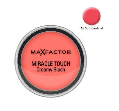 Max Factor Miracle Touch Creamy Blush 018 Soft Cardinal Kremowy róż do policzków - 9g