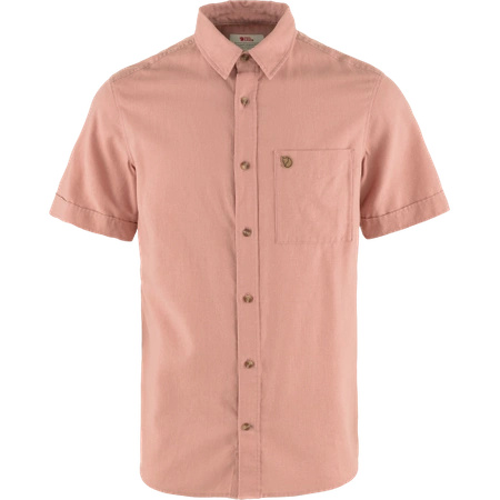 Koszula z krótkim rękawem męska Fjällräven Övik Travel Shirt SS M Dusty Rose (F87039-300)