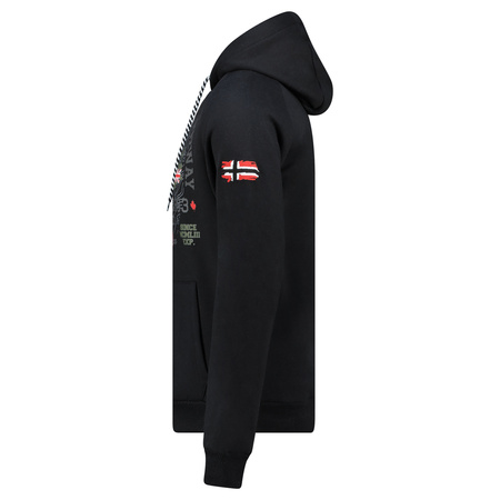 Bluza Geographical Norway GEXPE BLACK DB MEN 100 czarny męska (WZ3003H/GN-Black)